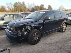 Salvage cars for sale at Madisonville, TN auction: 2014 Dodge Journey SE