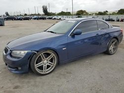 Salvage cars for sale from Copart Miami, FL: 2013 BMW 328 I