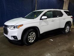 Salvage cars for sale at Woodhaven, MI auction: 2019 Chevrolet Traverse LT