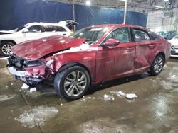 Salvage cars for sale from Copart Woodhaven, MI: 2020 Honda Accord LX
