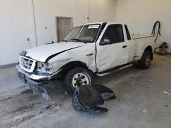 Salvage cars for sale from Copart Madisonville, TN: 2002 Ford Ranger Super Cab
