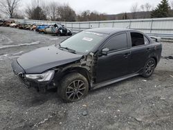 Salvage cars for sale from Copart Grantville, PA: 2017 Mitsubishi Lancer ES