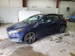 Salvage cars for sale at Lufkin, TX auction: 2017 Ford Focus ST