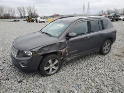 Salvage cars for sale at Barberton, OH auction: 2016 Jeep Compass Latitude
