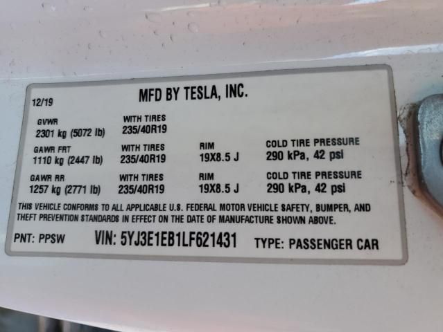 2020 Tesla Model 3