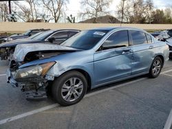 Honda salvage cars for sale: 2012 Honda Accord LX