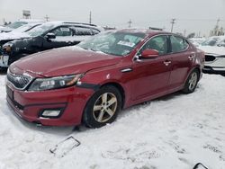 Vehiculos salvage en venta de Copart Chicago Heights, IL: 2015 KIA Optima LX