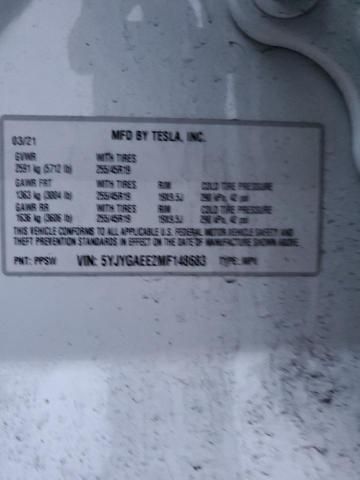 2021 Tesla Model Y