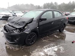 Salvage cars for sale at Exeter, RI auction: 2020 Mitsubishi Mirage G4 SE