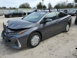 Salvage cars for sale from Copart Midway, FL: 2022 Toyota Prius Prime LE