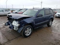 Salvage cars for sale at Greenwood, NE auction: 2006 Jeep Grand Cherokee Laredo