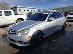 Vehiculos salvage en venta de Copart Albuquerque, NM: 2009 Mercedes-Benz C 350