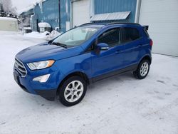 Copart select cars for sale at auction: 2020 Ford Ecosport SE