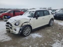 Salvage cars for sale at Kansas City, KS auction: 2016 Mini Cooper S