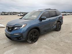 Salvage cars for sale at Arcadia, FL auction: 2021 Honda Pilot SE