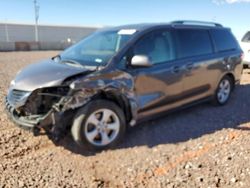 Salvage cars for sale at Phoenix, AZ auction: 2011 Toyota Sienna LE