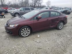 Honda Civic salvage cars for sale: 2015 Honda Civic EXL