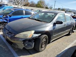 Salvage cars for sale at Colton, CA auction: 2005 Honda Accord LX