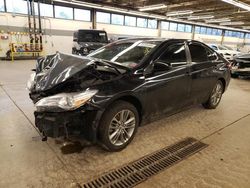 Salvage cars for sale from Copart Wheeling, IL: 2016 Toyota Camry LE
