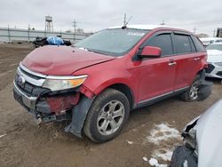 Salvage cars for sale from Copart Chicago Heights, IL: 2011 Ford Edge SEL