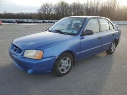 Salvage cars for sale at Glassboro, NJ auction: 2001 Hyundai Accent GL