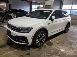 Volkswagen salvage cars for sale: 2020 Volkswagen Tiguan SEL Premium R-Line