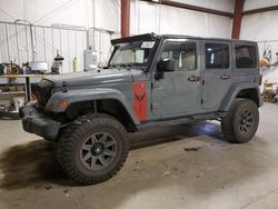 Salvage cars for sale at Billings, MT auction: 2014 Jeep Wrangler Unlimited Sahara