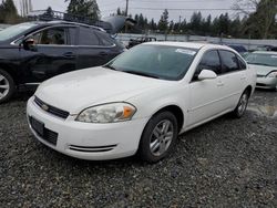 Salvage cars for sale from Copart Graham, WA: 2007 Chevrolet Impala LS