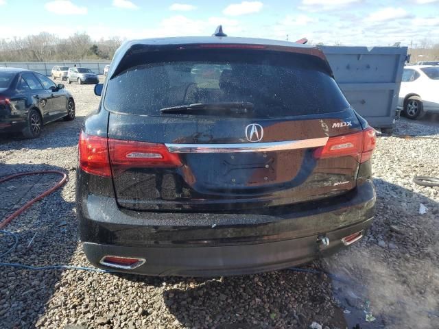 2016 Acura MDX Technology