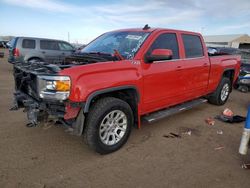 Salvage cars for sale at Brighton, CO auction: 2015 GMC Sierra K1500 SLE