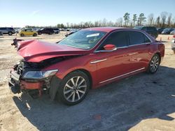 Lincoln Continental salvage cars for sale: 2020 Lincoln Continental