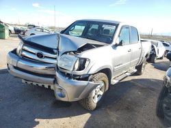 Toyota salvage cars for sale: 2005 Toyota Tundra Double Cab SR5