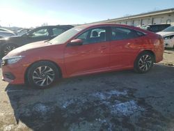 Honda salvage cars for sale: 2016 Honda Civic EX