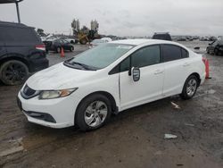 Honda salvage cars for sale: 2015 Honda Civic LX