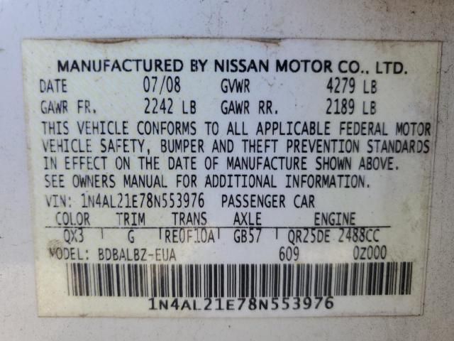 2008 Nissan Altima 2.5