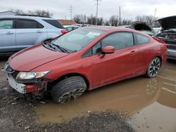 Salvage cars for sale from Copart Columbus, OH: 2013 Honda Civic SI