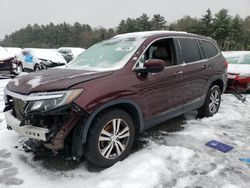 Honda Pilot salvage cars for sale: 2016 Honda Pilot EXL