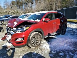 Hyundai salvage cars for sale: 2021 Hyundai Tucson Limited