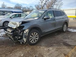 Salvage cars for sale from Copart Wichita, KS: 2018 Volkswagen Tiguan SE