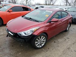 Salvage cars for sale at Bridgeton, MO auction: 2014 Hyundai Elantra SE