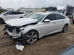 Honda Accord Touring Vehiculos salvage en venta: 2018 Honda Accord Touring