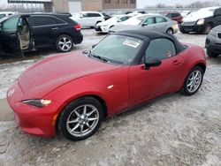 Salvage cars for sale from Copart Kansas City, KS: 2016 Mazda MX-5 Miata Sport