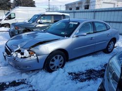 Salvage cars for sale at Albany, NY auction: 2005 Buick Lacrosse CX