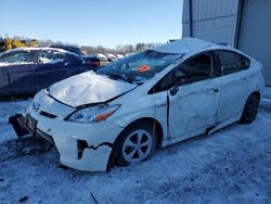 Salvage cars for sale from Copart Windsor, NJ: 2015 Toyota Prius