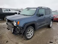 Salvage cars for sale at Kansas City, KS auction: 2021 Jeep Renegade Latitude