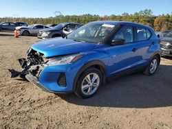 Salvage cars for sale at Greenwell Springs, LA auction: 2021 Nissan Kicks S