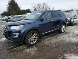 Vehiculos salvage en venta de Copart Finksburg, MD: 2016 Ford Explorer Limited