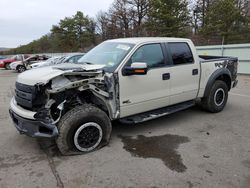 Vehiculos salvage en venta de Copart Brookhaven, NY: 2013 Ford F150 SVT Raptor