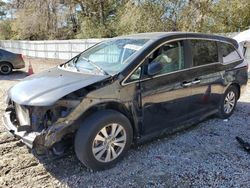 Honda salvage cars for sale: 2015 Honda Odyssey EXL