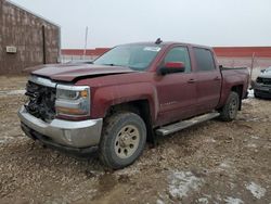 Salvage cars for sale at Rapid City, SD auction: 2016 Chevrolet Silverado K1500 LT